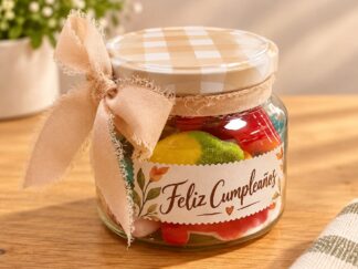 Tarrito de chuches «Feliz Cumpleaños»